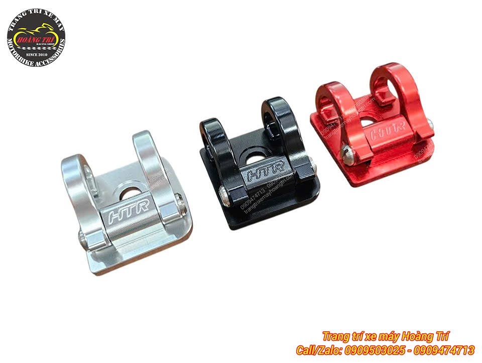 Móc nhôm HTR Grande với thiết kế gập mở linh hoạt có thể gập gọn khi không sử dụng