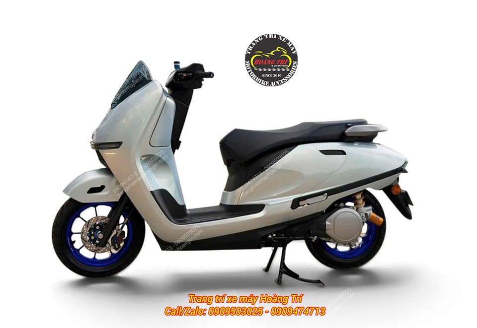 Honda UC3 nổi bật với phuộc sau Ohlins chính hãng, tạo điểm nhấn thể thao và cao cấp