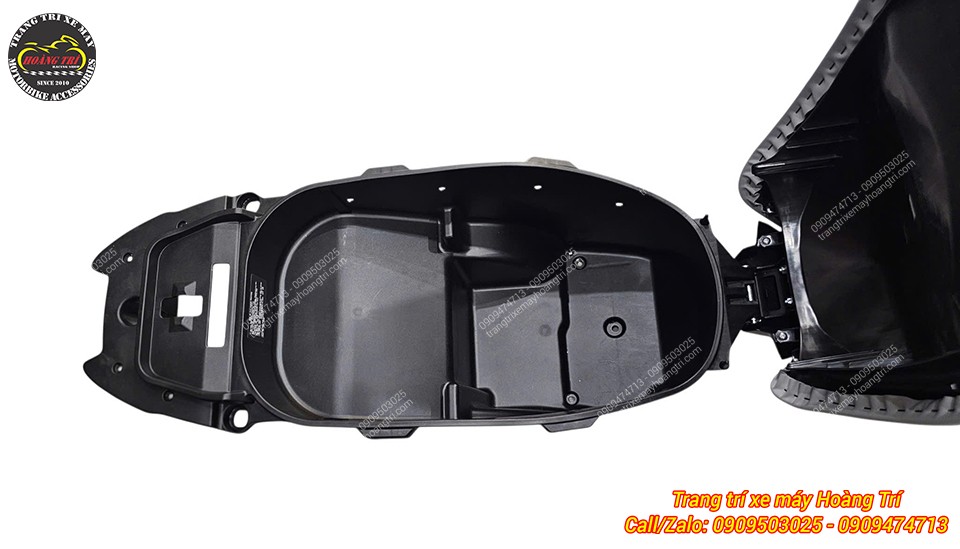 Bên trong cốp Honda UC3 được bố trí thành khoang chứa đồ rộng rãi, thuận tiện sử dụng
