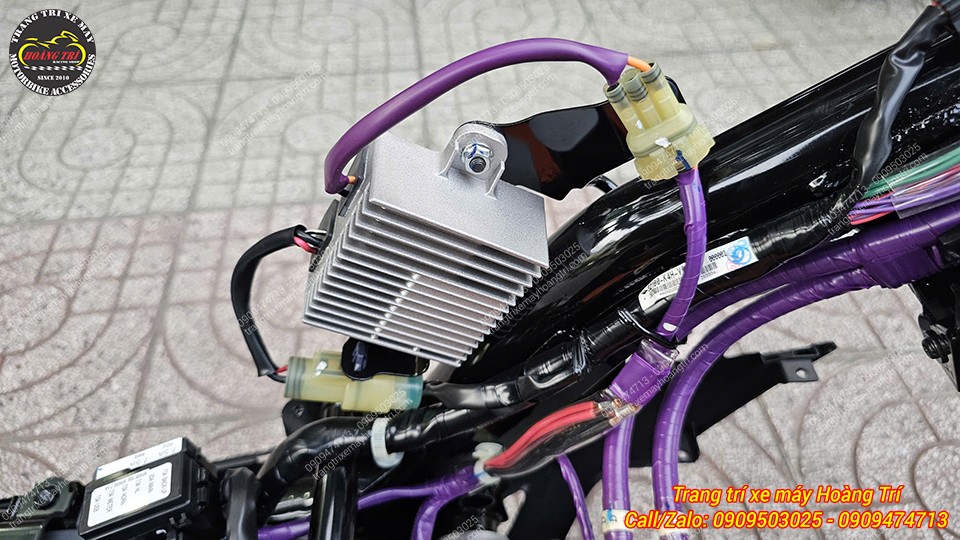 Bộ điều khiển với các lá tản nhiệt nhôm - Điều chỉnh và duy trì dòng điện an toàn và ổn định