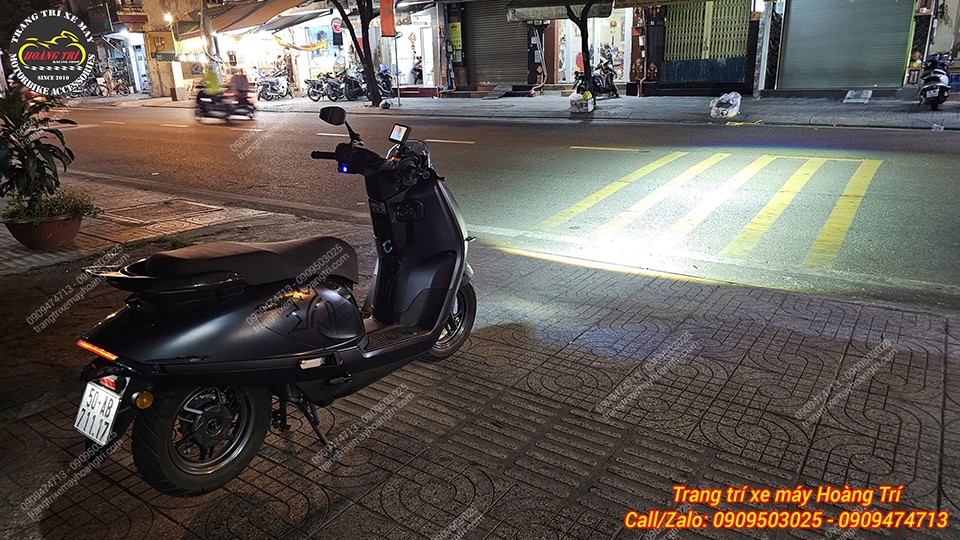 Một trong những phụ kiện giúp tăng sáng cho xe Honda UC3 vẫn giữ nét hiện đại nguyên bản
