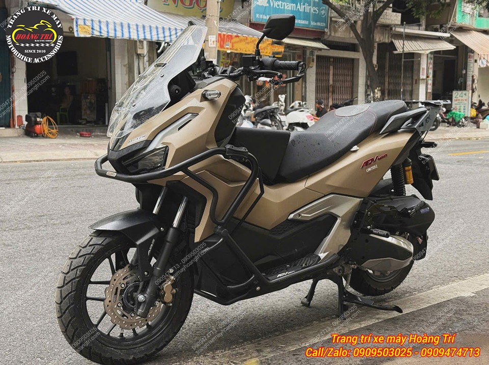 ADV 160 RoadSync hoàn thiện phong cách Touring với diện mạo hầm hố và hút mắt