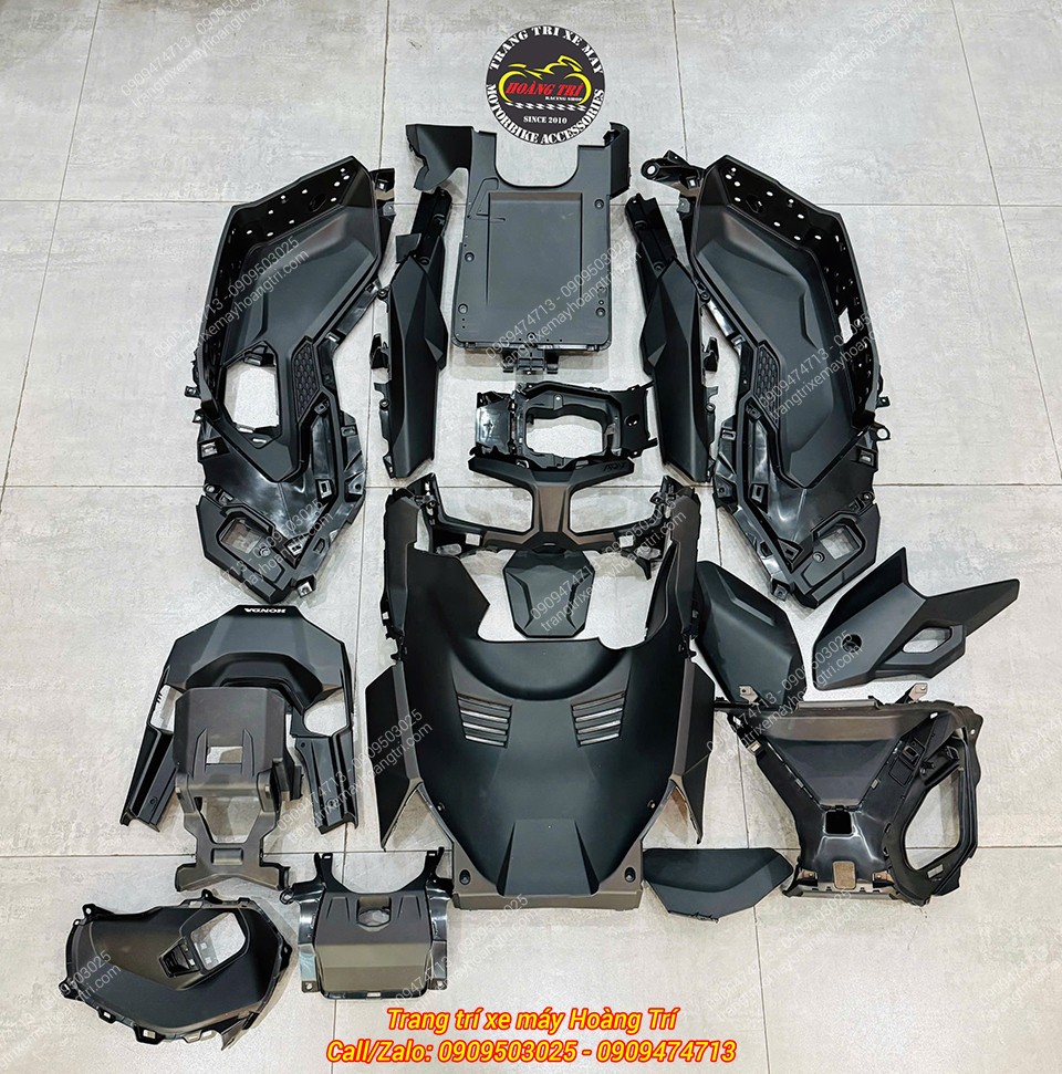 Dàn áo nhám trong bộ dàn áo ADV 160 chính hãng Honda Thái Lan, đầy đủ các chi tiết