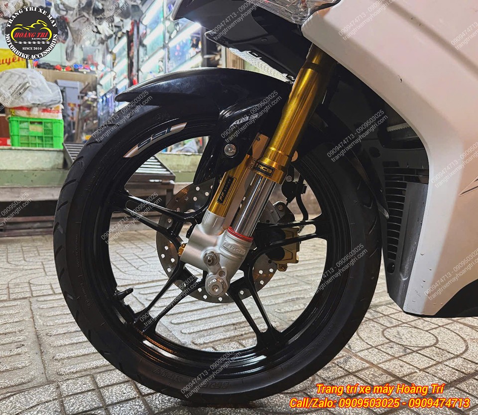 Một cách vừa trang trí xe Ex 155 V3, vừa tăng cảm giác lái cho xe và tăng trải nghiệm cho cả hành trình