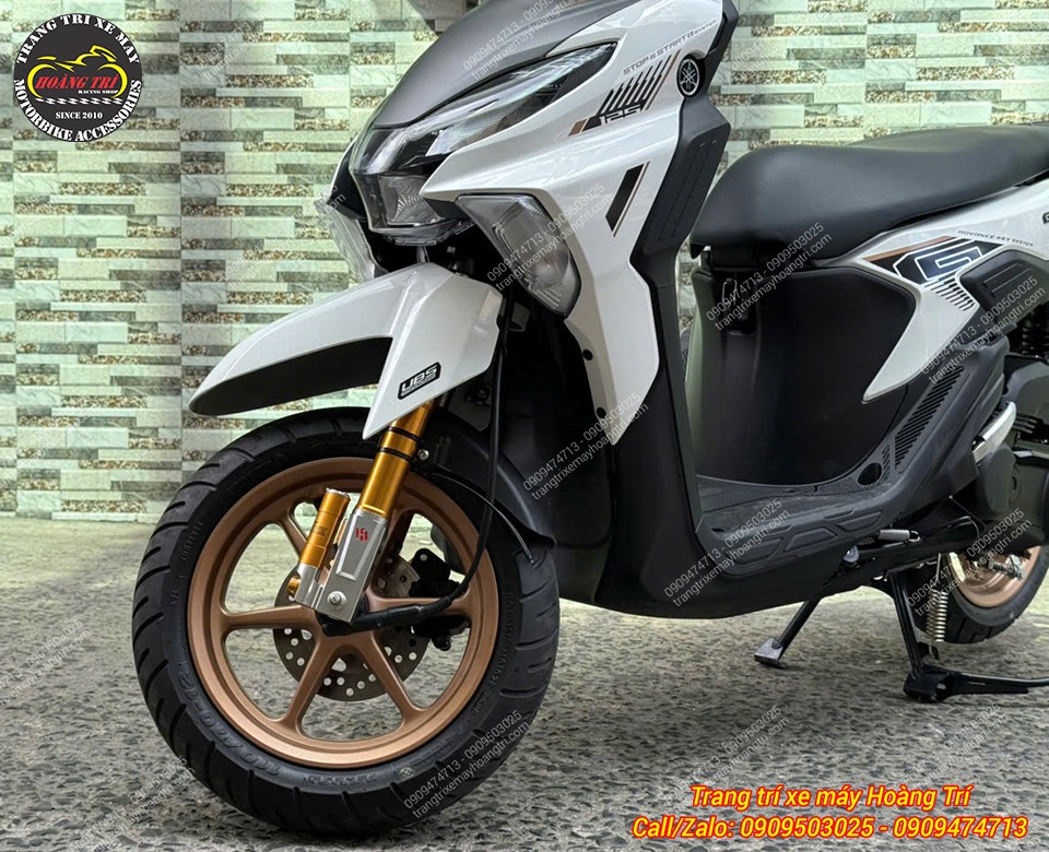 Nhún êm, ngoại hình đẹp - Lựa chọn ngay cho chiếc Yamaha Gear 125 của bạn ngay!