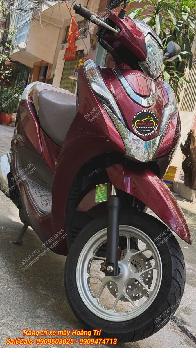 ABS bánh trước đã hoàn thiện, duy trì tổng thể xe gọn gàng nhưng tăng sự an toàn tối đa