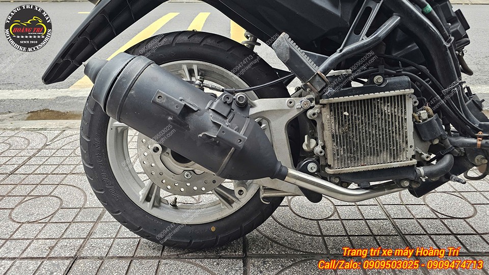 Cũng vì thế mà anh em có thể nhìn rõ đĩa sau đã được độ hoàn thiện, sắc nét