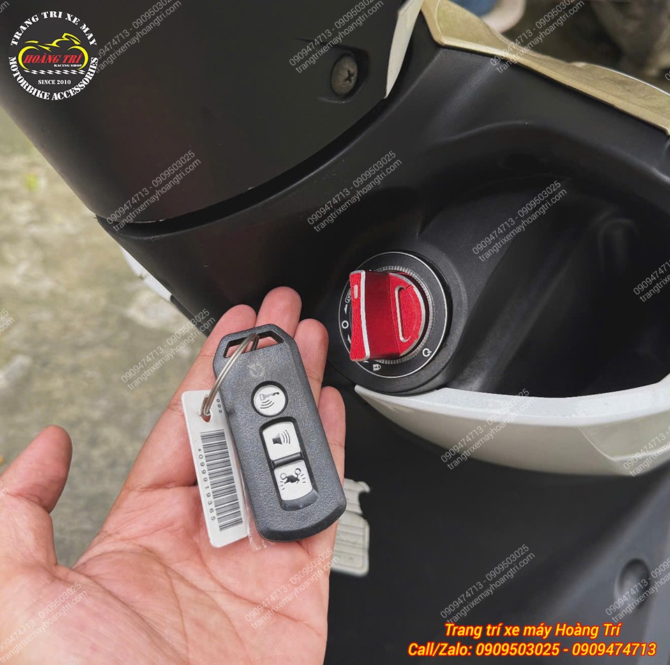 Luvias được nâng cấp Smartkey kèm remote điều khiển, tăng tiện lợi trong quá trình sử dụng