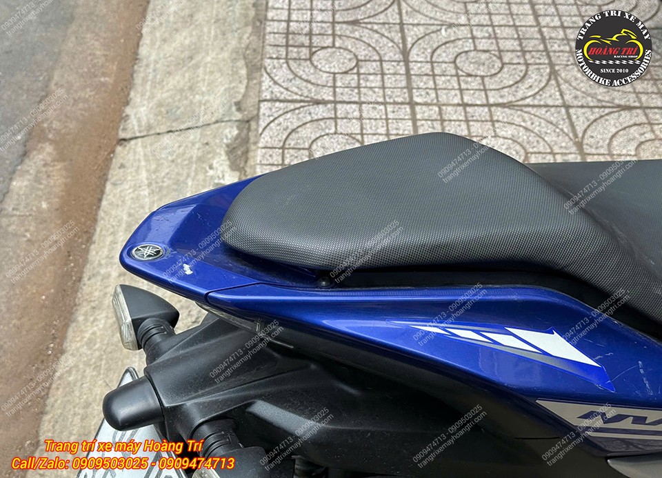 Phần đuôi NVX V1 nguyên bản trước khi nâng cấp baga sau Monorack tại Hoàng Trí Shop