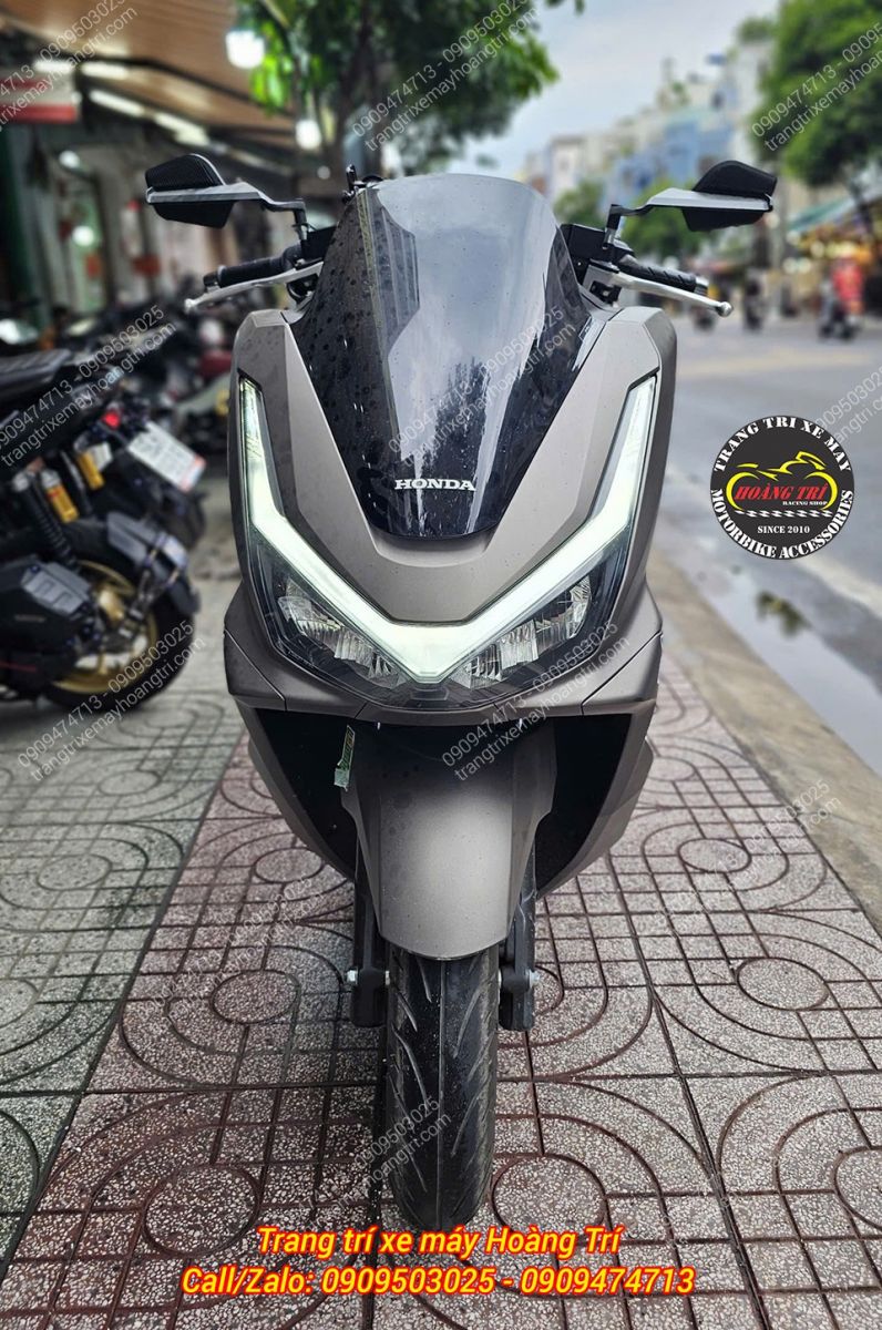 PCX 160 2025 trước khi nâng cấp bộ thùng nhập Indonesia, giữ nguyên thiết kế nguyên bản