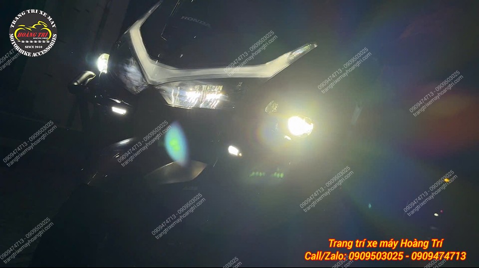 Trải nghiệm độ sáng cực mạnh từ đèn trợ sáng CX80, nâng cao khả năng quan sát ban đêm rõ