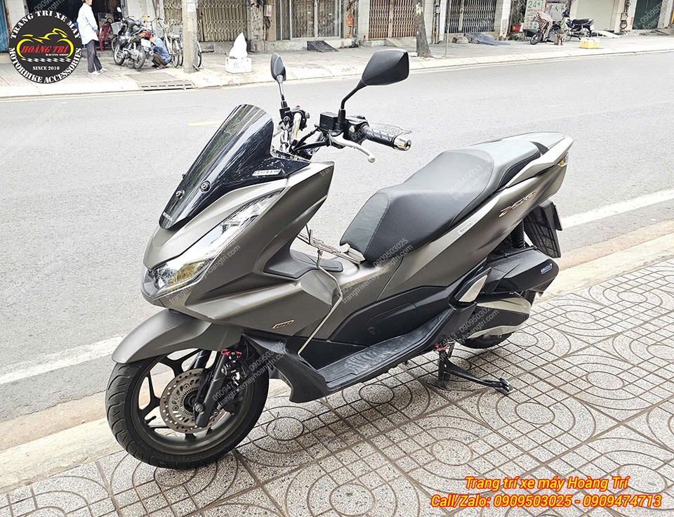Toàn cảnh PCX 160 trước khi thay đổi dàn đầu bằng bộ body kit phong cách thể thao