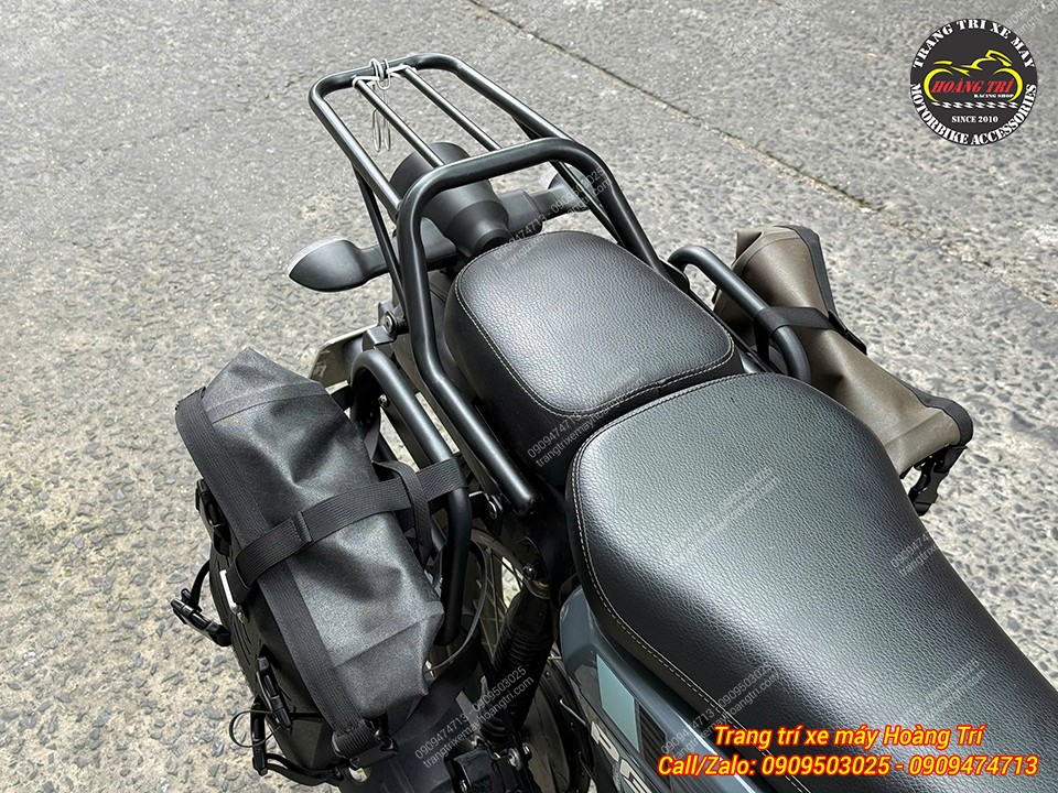 Yamaha PG-1 sau nâng cấp baga và túi hông, tăng thêm không gian mang đồ khi di chuyển