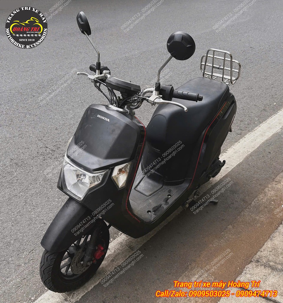 Toàn cảnh Honda Dunk sau khi trang bị baga inox, hoàn thiện ngoại hình và tăng tiện ích tối đa