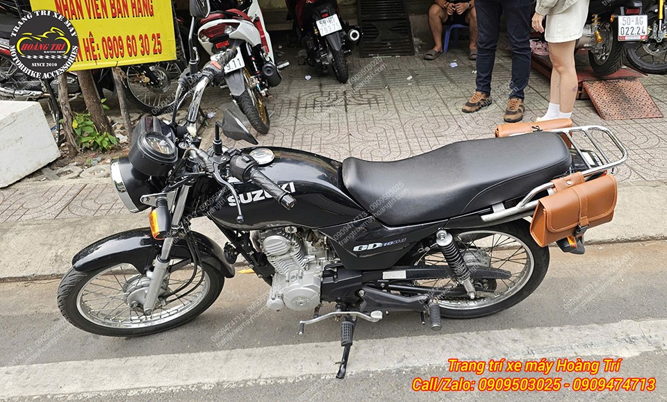 Toàn cảnh Suzuki EN 150 sau khi trang bị túi T06, tăng tiện ích và tăng ngoại hình đẹp mắt