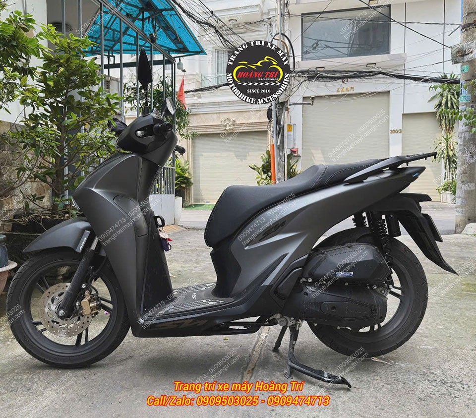 Tổng thể SH 2026 sau khi lên đồ trông đồng bộ hơn, cuốn hút hơn đặc biệt khi đi đêm