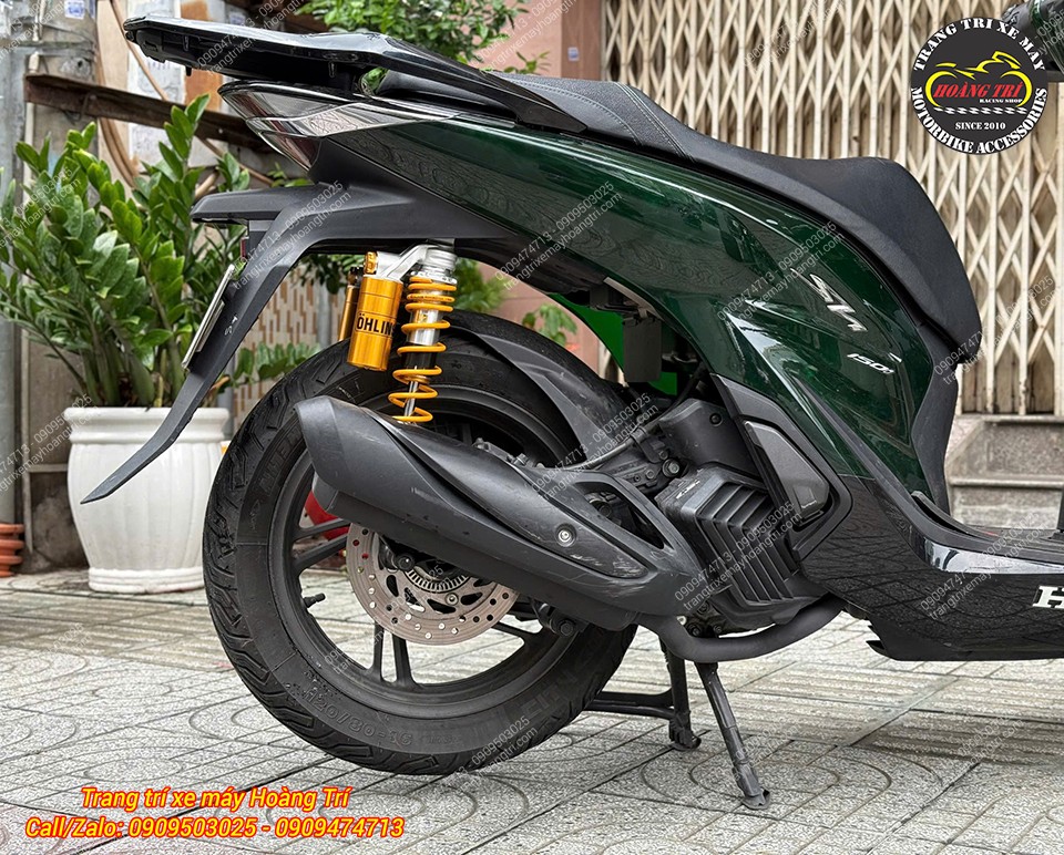 Phuộc Ohlins HO316 nổi bật trên dàn áo kiểu Vetro mang tầm đẳng cấp Ý
