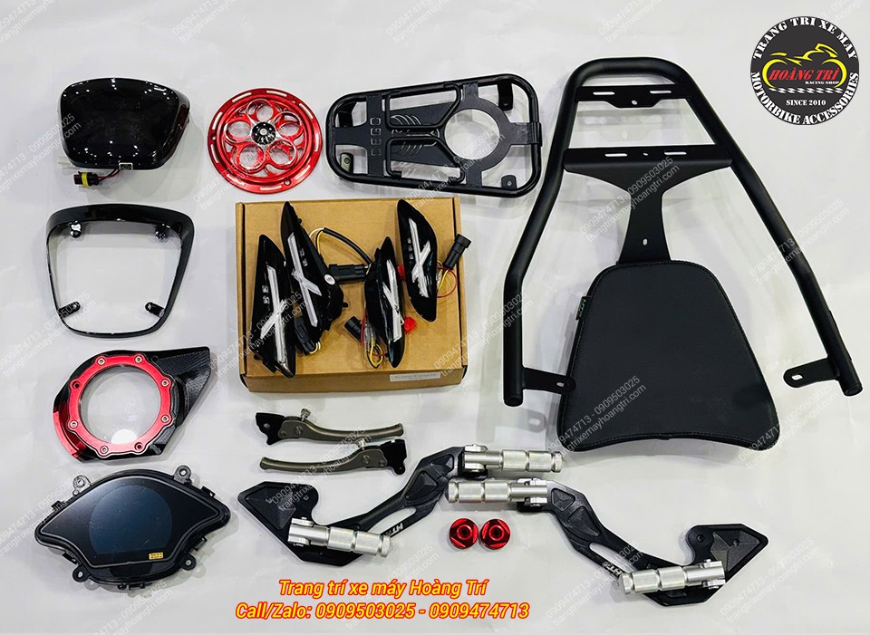 Loạt phụ kiện chuẩn bị nâng cấp cho Vespa Sprint, hứa hẹn thay đổi mạnh ngoại hình và tiện ích