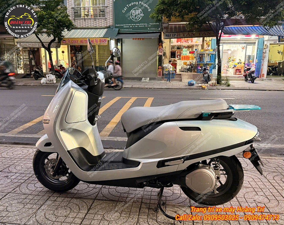 Toàn cảnh xe sau khi trang bị baga H2C chính hãng Thái Lan, nổi bật và tiện ích