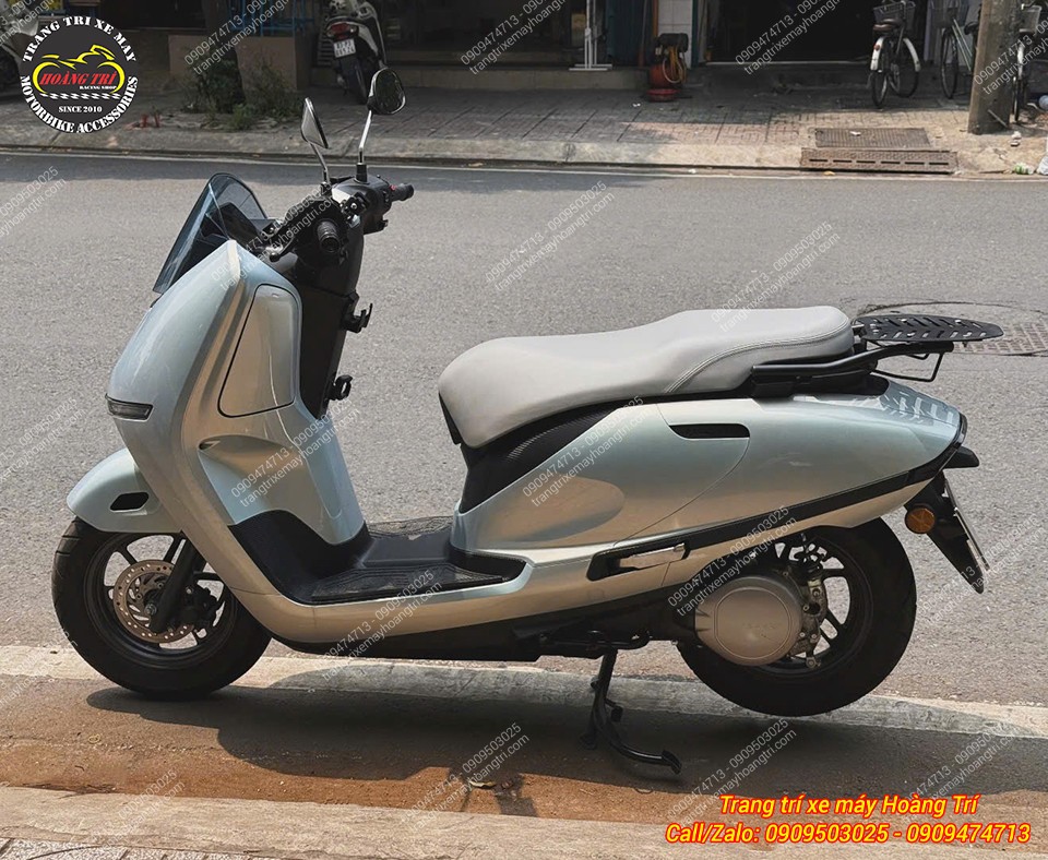 Nên trang bị cùng thùng sau để tăng không gian, tiện ích cũng như ngoại hình cho xe