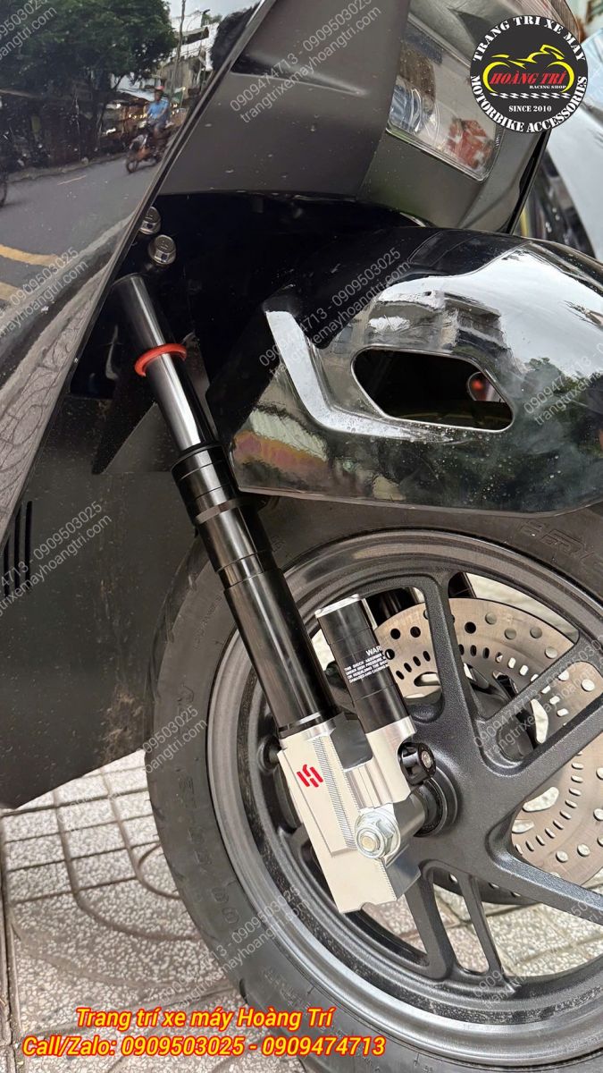 Không chỉ vậy, còn nâng cấp trải nghiệm nhún rõ rệt cho xe Honda UC3