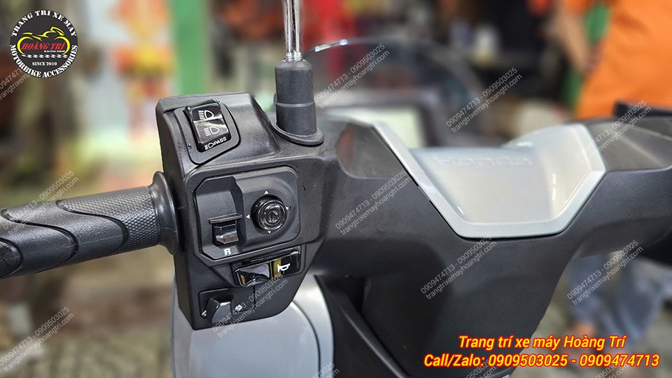 Tận dụng cụm công tắc để điều khiển chế độ City Mode để tiết kiệm tối đa
