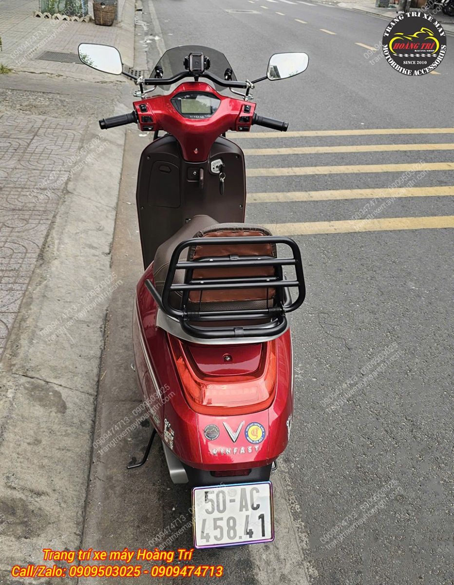 Toàn cảnh Klara S sau nâng cấp, phần đầu xe nổi bật với loạt phụ kiện mới