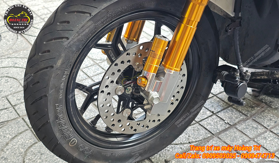Phuộc Kingham Vero X cải thiện khả năng nhún đồng thời mang đến diện mạo bắt mắt hơn