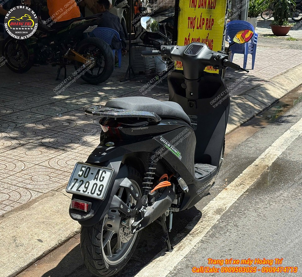 DatBike Quantum S3 hoàn thiện ba phụ kiện mới, giúp phần đuôi xe thêm tiện dụng và khác biệt