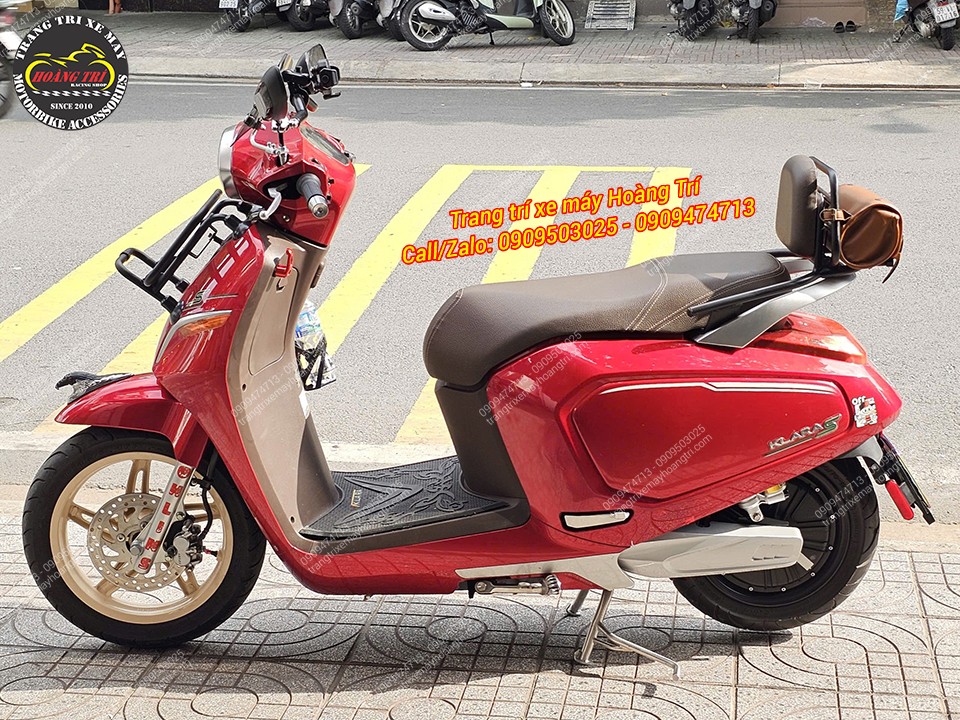 Góc trái toàn xe cho thấy Klara S hoàn thiện hài hòa sau hai lần lên đồ chơi