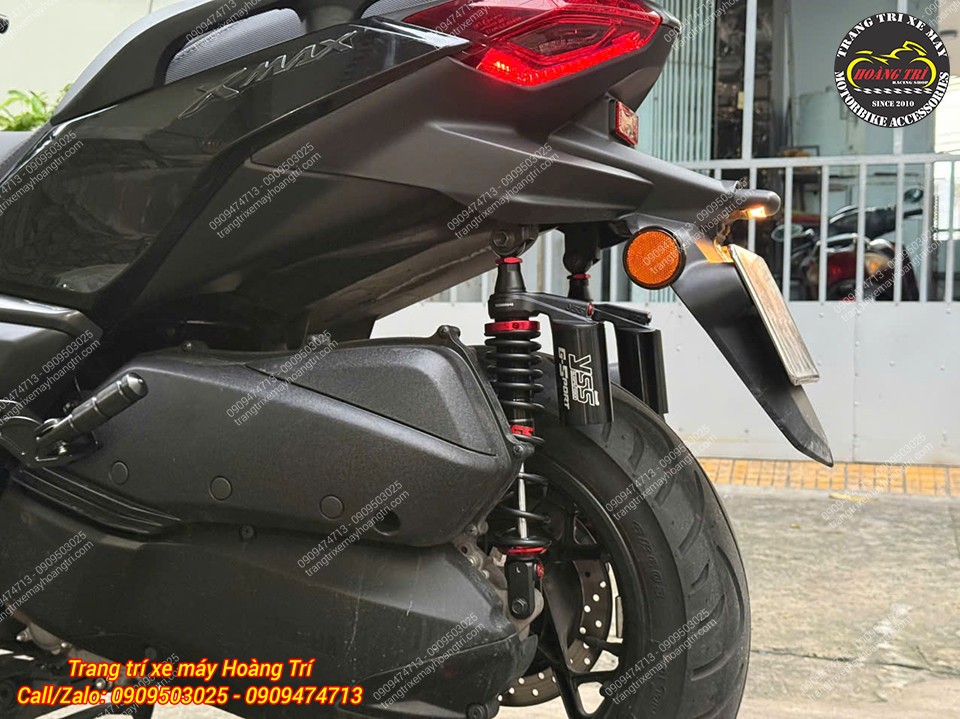 Phuộc YSS G-Sport tạo điểm nhấn rõ nét cho dàn chân sau và tăng khả năng tải trên xe