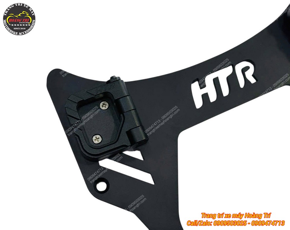 Móc treo nhôm CNC cố định chắc trên baga giữa, tăng tiện ích treo đồ khi sử dụng