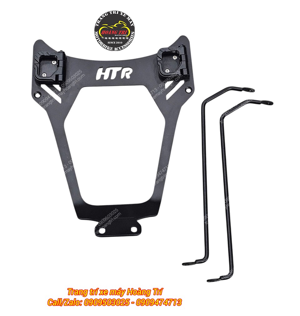 Trọn bộ baga giữa HTR kèm pát lắp đặt, thiết kế đồng bộ và vừa vặn ADV 160