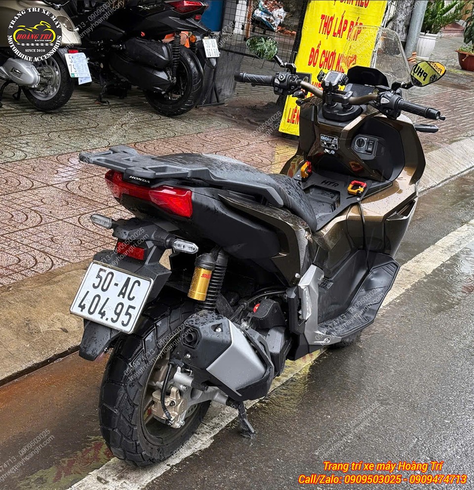 Toàn cảnh ADV 160 trang bị baga giữa HTR, tăng tiện ích nhưng vẫn thể thao