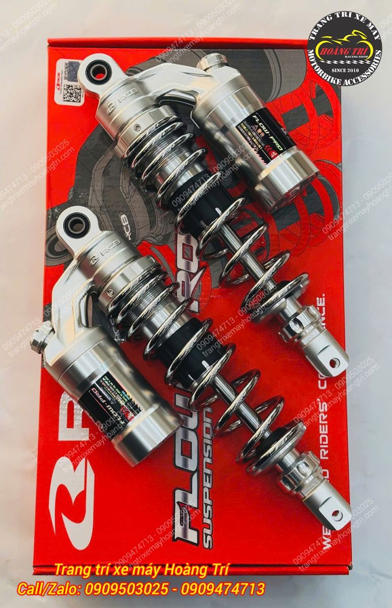 Phuộc RCB Flow Pro chrome 305mm dành cho NVX 155 đã được lên kệ Hoàng Trí Shop! Trang bị ngay!