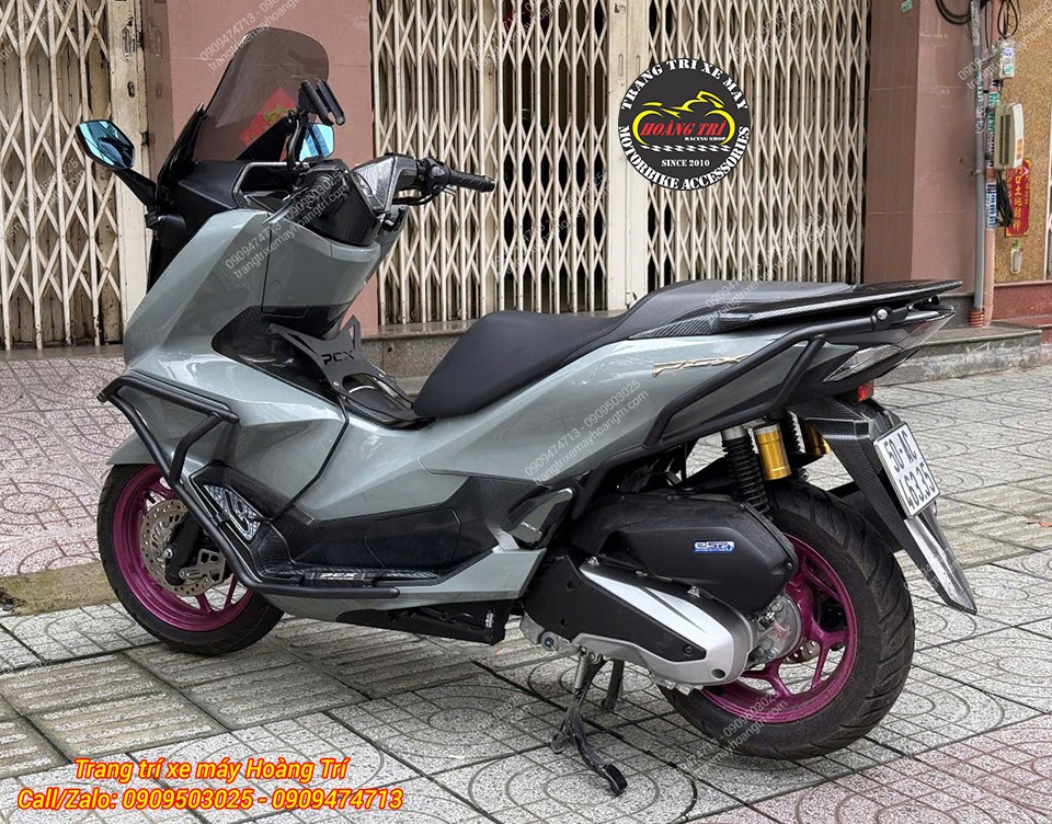 PCX 160 đời 2026 thể hiện cá tính riêng sau khi trang bị hàng loạt phụ kiện
