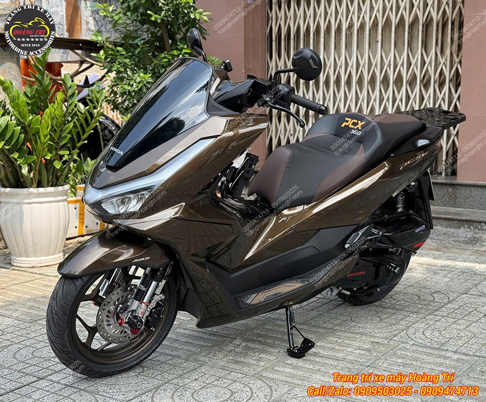 PCX 160 hoàn thiện phuộc USD Kingham, nâng cấp dàn chân trước theo phong cách đẳng cấp