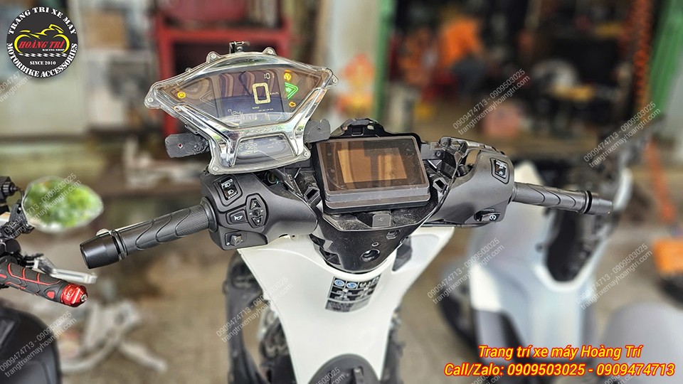 Cụm đồng hồ SH 2020 hoàn thiện trên SH 2026, đầy đủ chức năng và mang trải nghiệm khác biệt