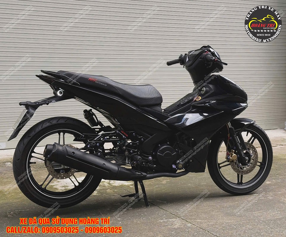 Bán Exciter 150 2015 đen bóng - Lên sẵn dàn đồ chơi hàng hiệu, mua xe tặng hết!