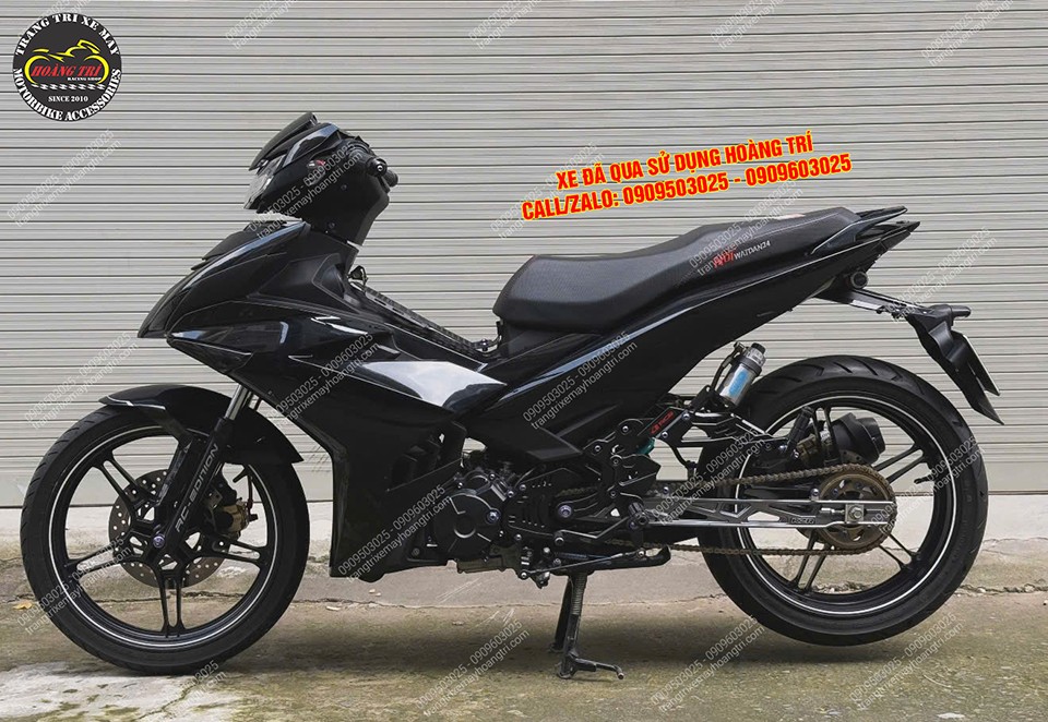 Bán Exciter 150 2015 đen bóng - Lên sẵn dàn đồ chơi hàng hiệu, mua xe tặng hết!
