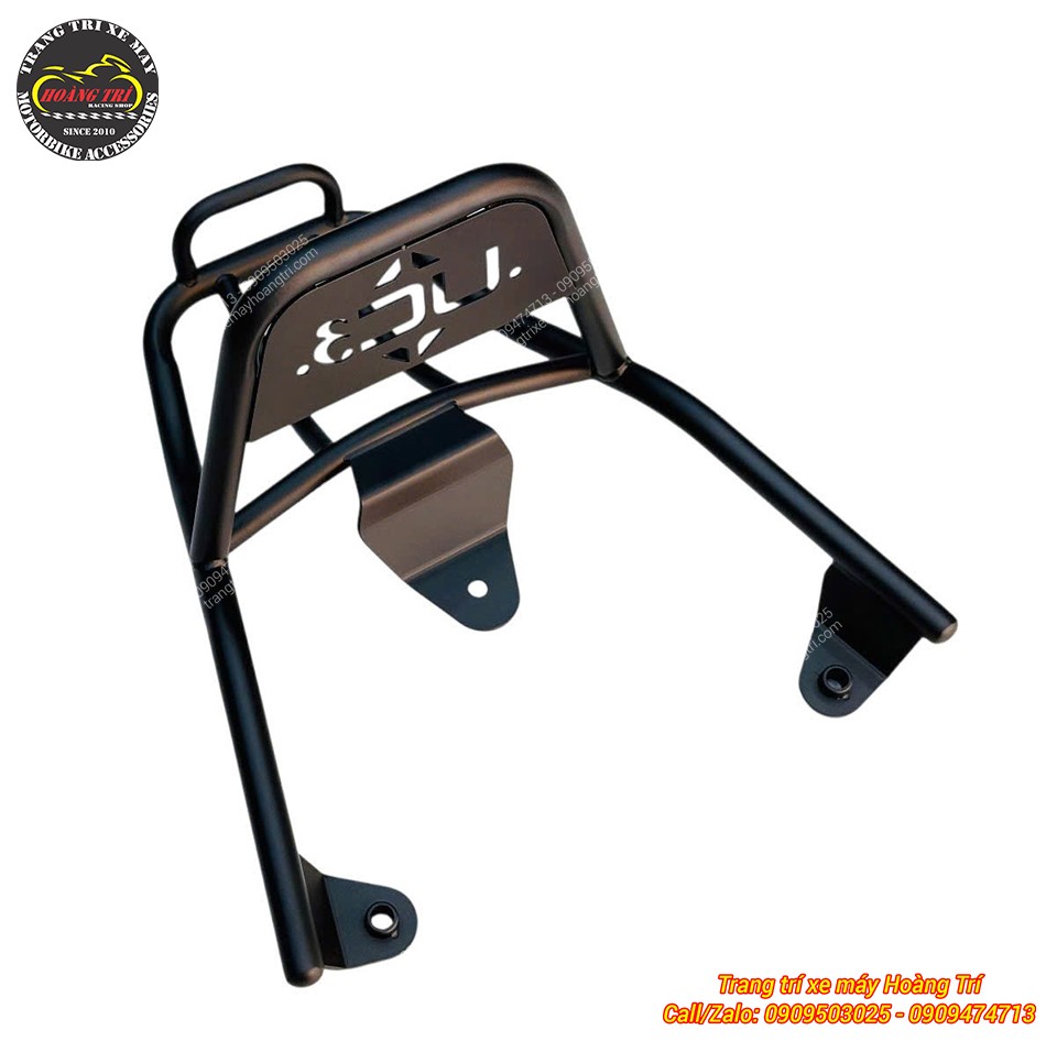 Mặt sau baga cong UC3 được thiết kế các lỗ bắt ốc chuẩn theo vị trí zin