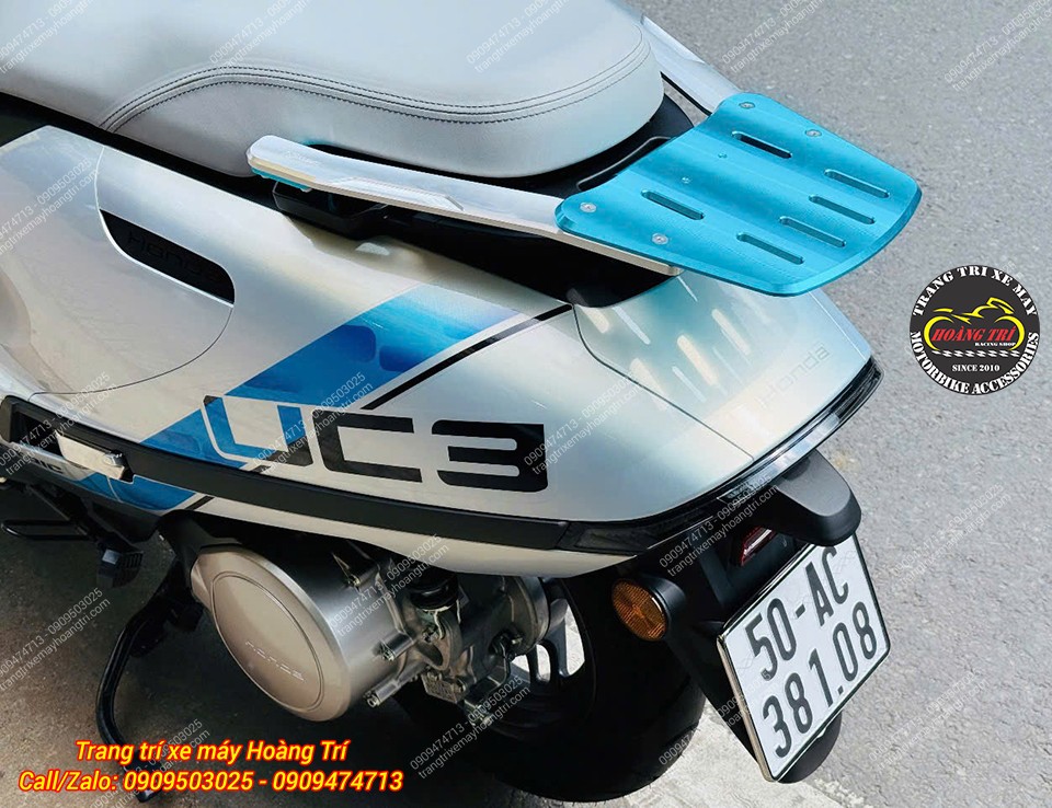 Cận cảnh baga H2C Honda UC3 sau khi hoàn thiện, thiết kế kéo dài về phía sau yên xe