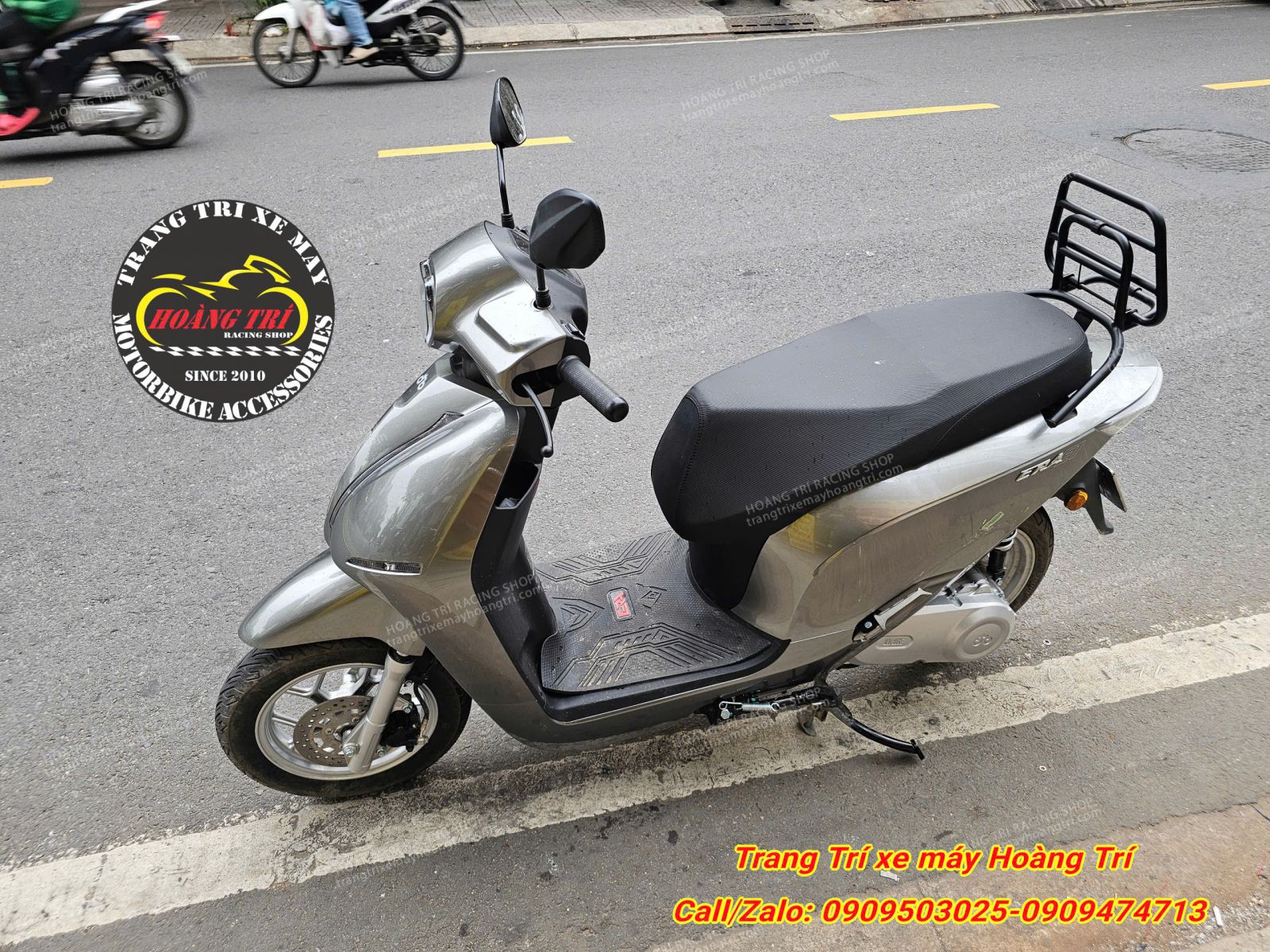 View tồng thể từ phía trước bên trái ra phía sau Baga tựa lưng ERA