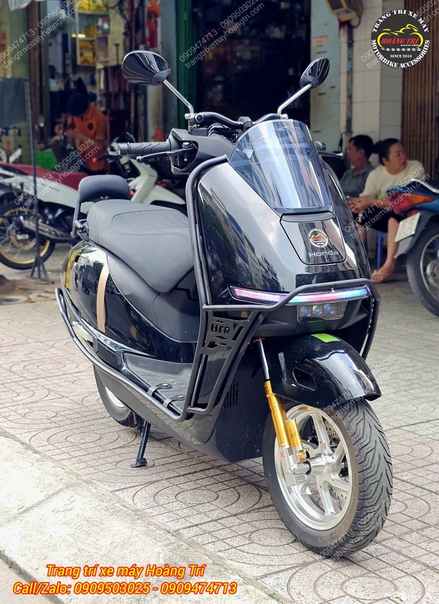 Sự phối hợp đồng bộ giữa các phụ kiện giúp tổng thể chiếc xe trở nên cân đối hơn