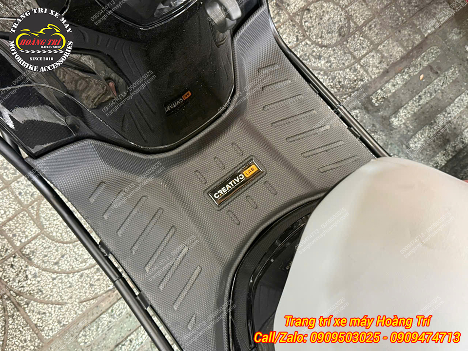 Phần thảm để chân TPE Honda UC3 che chắn hoàn hảo toàn bộ sàn xe