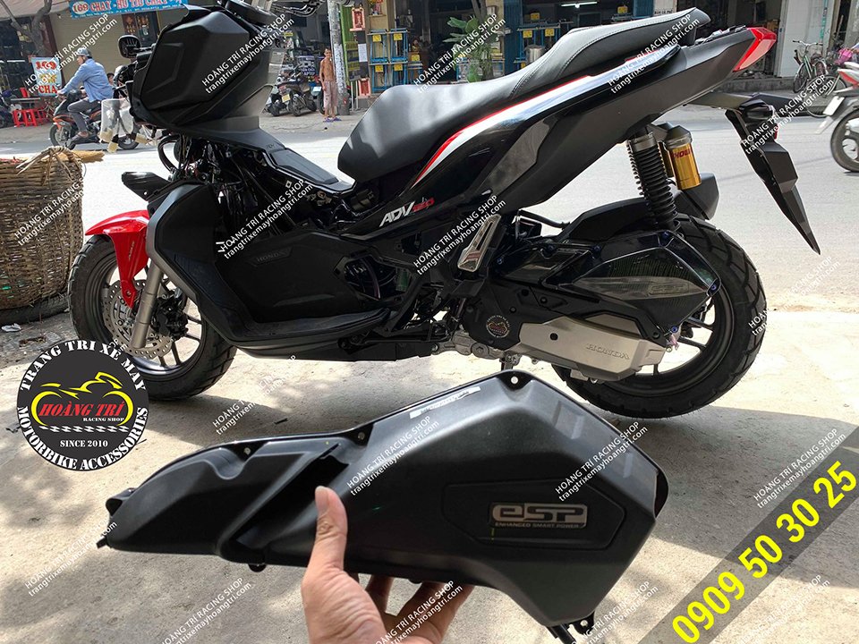 Trên tay pô e zin của Honda ADV 150