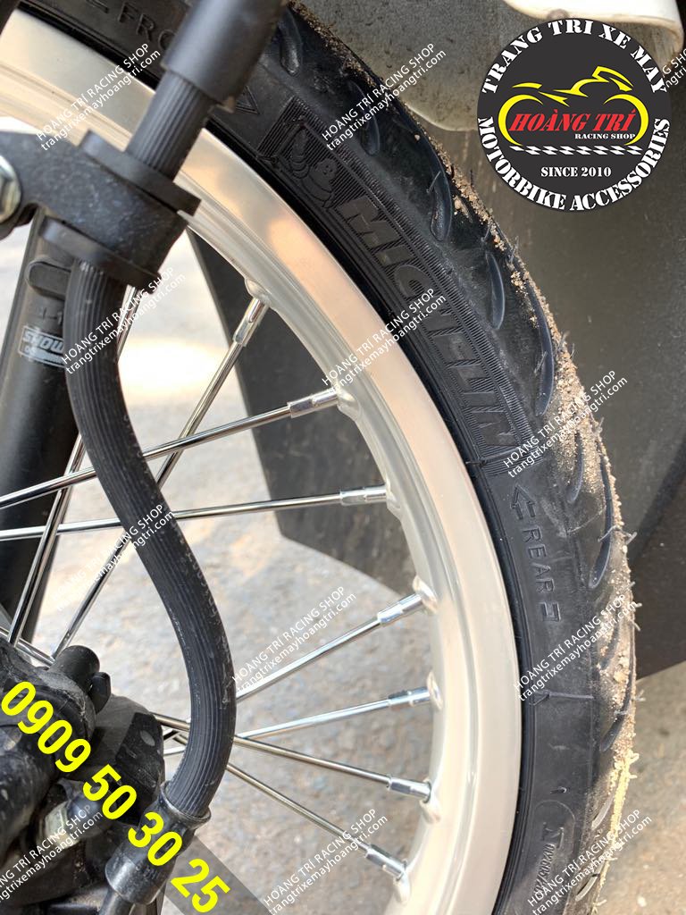 Tires use high-class and durable Michelin tires