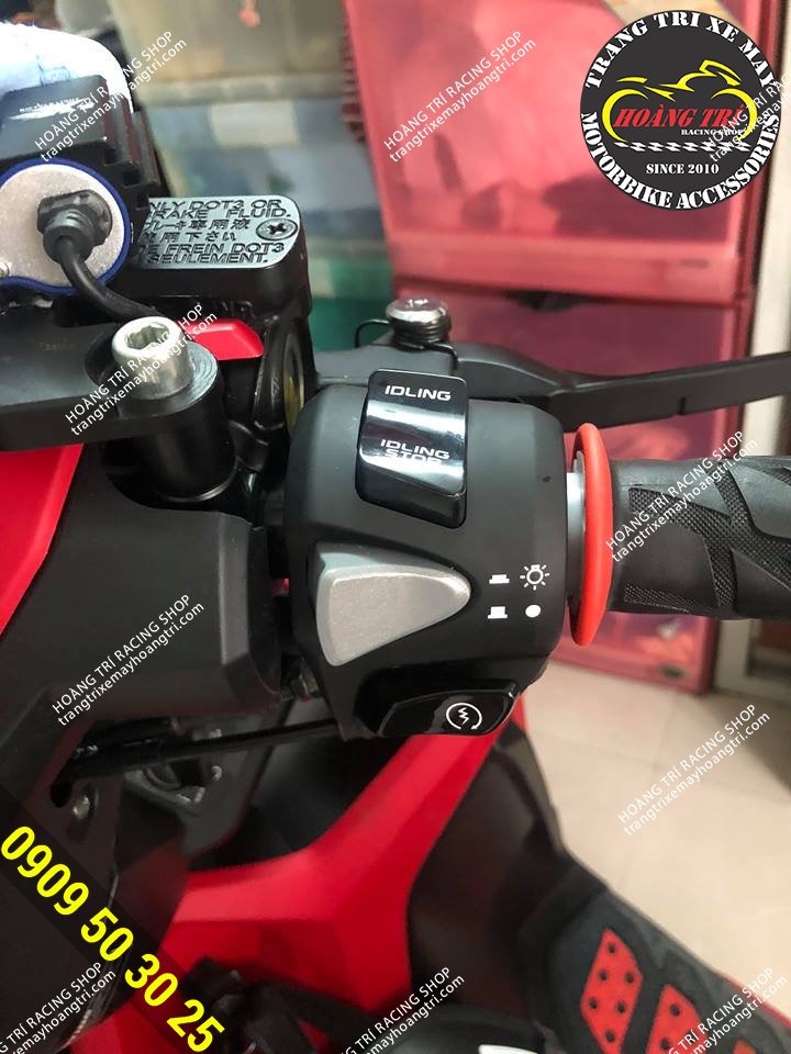 The right switch shackle of PCX 2018 has been attached to the Click - Vario 2018