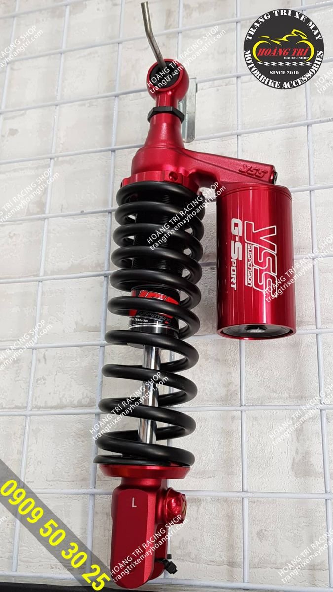 Red special edition oil tank YSS fork with Vario mount - Click Thai