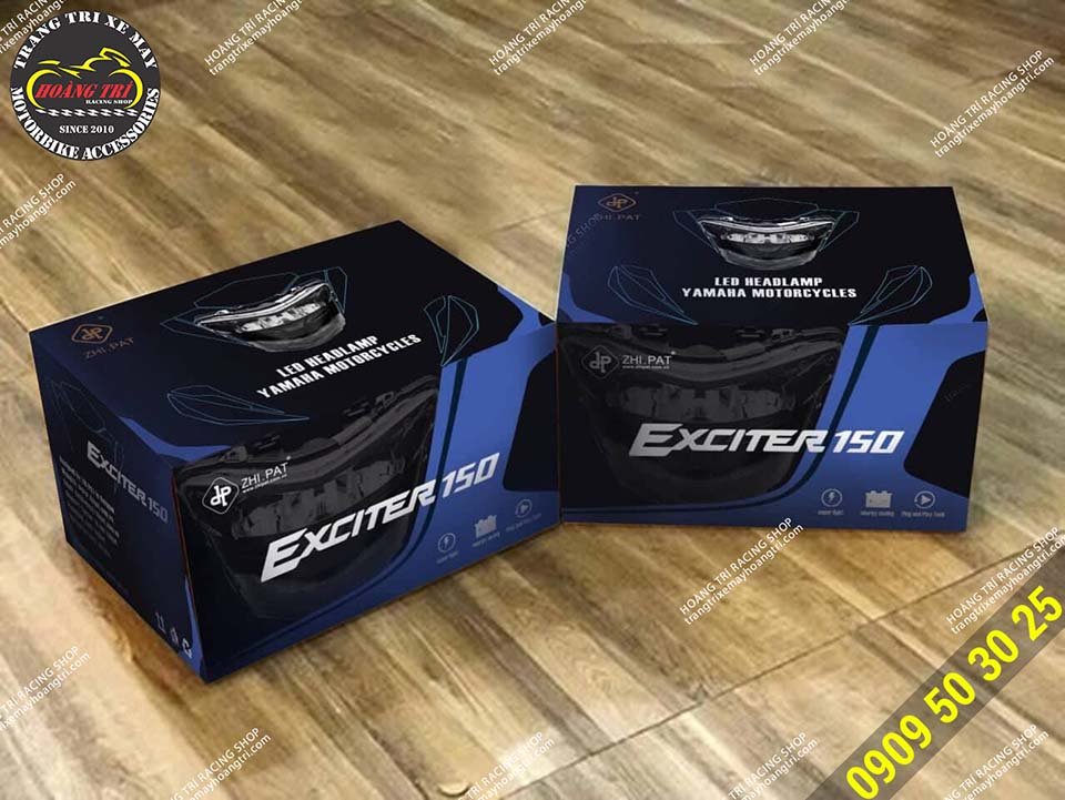Fullbox bộ sản phẩm pha LED 2 tầng Exciter 150 phiên bản Sporty